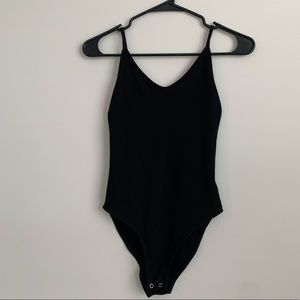 Black American Eagle Bodysuit